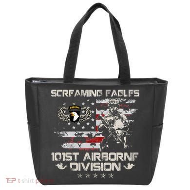 Screaming Eagle 101st Airborne Division Veteran Sky Soldier Tote Bag