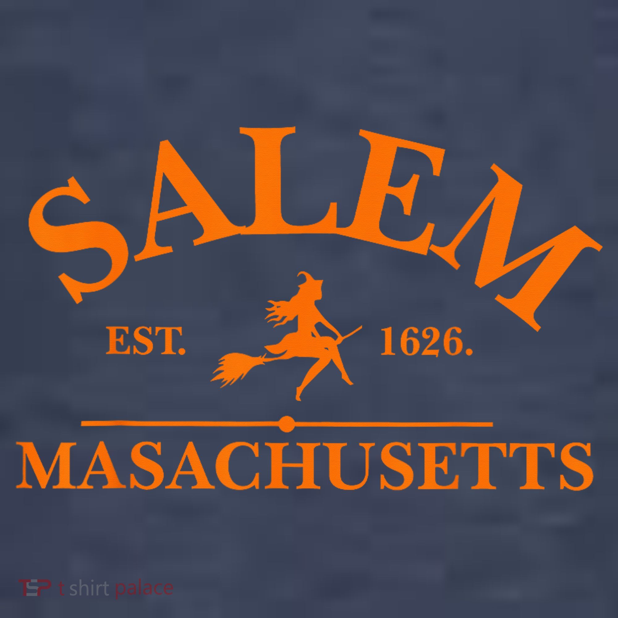 Salem Est 1626 Massachusetts Vintage Halloween Witch Wo T-Shirt