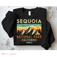 Sequoia Est. 1890 Retro California National Park Sweatshirt thumb 2