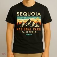 Sequoia Est. 1890 Retro California National Park T-Shirt thumb 3