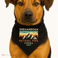 Shenandoah Est. 1935 Retro Virginia National Park USA-Made Doggie Bandana thumb 1