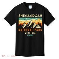 Shenandoah Est. 1935 Retro Virginia National Park Kids T-Shirt thumb 0