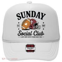 Sunday Est 1987 Social Club I Just Hope Both Teams Have Fun Hat thumb 0
