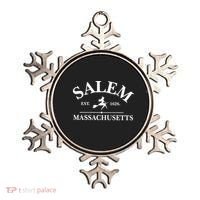 Salem Est 1626 Massachusetts Halloween Witch Wizard Ornament thumb 0