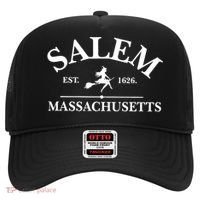 Salem Est 1626 Massachusetts Halloween Witch Wizard Hat thumb 0