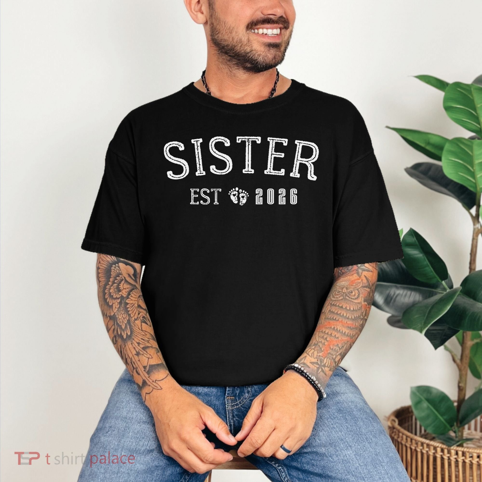 Sister EST 2026 Comfort Colors T-Shirt