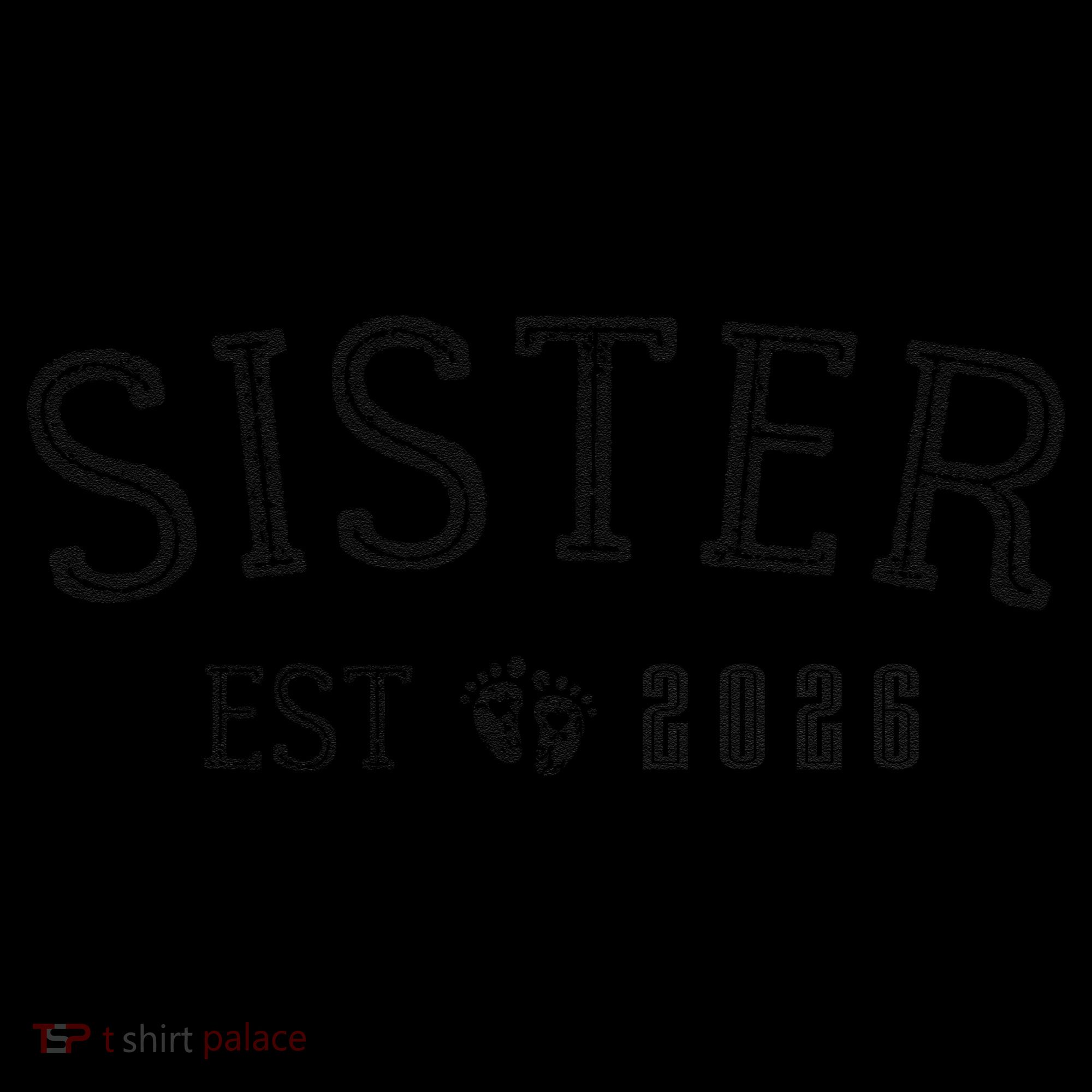 Sister EST 2026 Coffee Mug