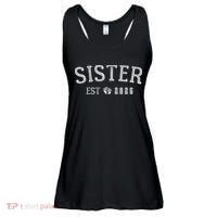 Sister EST 2026 Ladies Essential Flowy Tank thumb 0