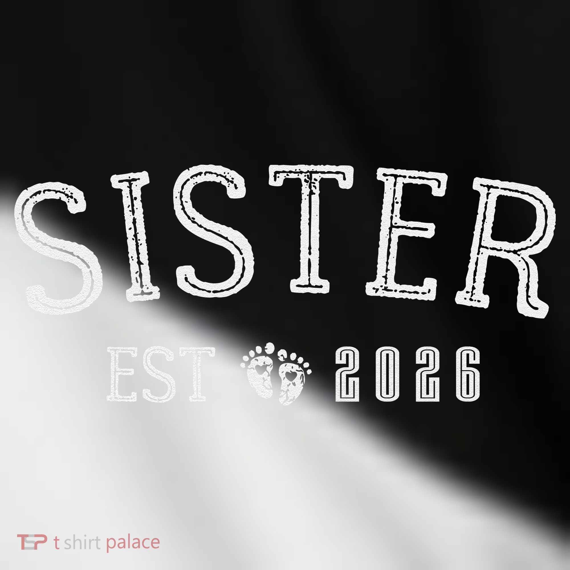 Sister EST 2026 Toddler Fine Jersey T-Shirt
