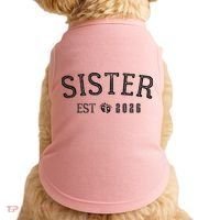 Sister EST 2026 Doggie Tank thumb 0