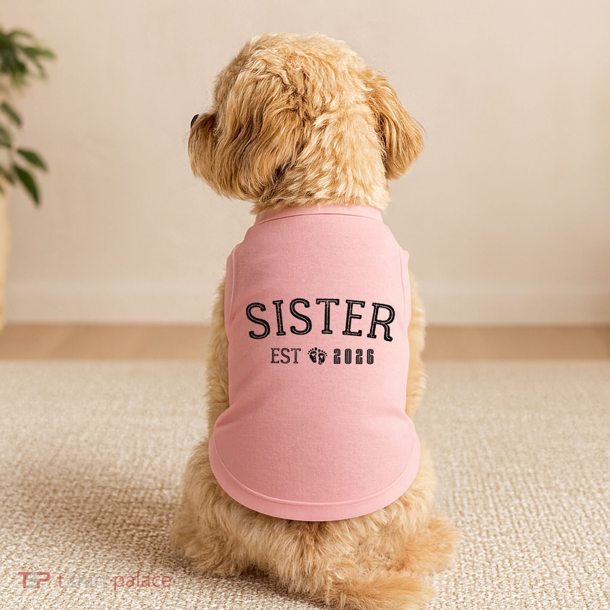 Sister EST 2026 Doggie Tank