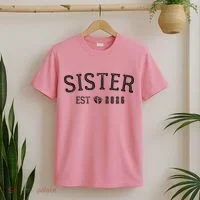 Sister EST 2026 T-Shirt thumb 2
