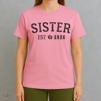 Sister EST 2026 T-Shirt thumb 4