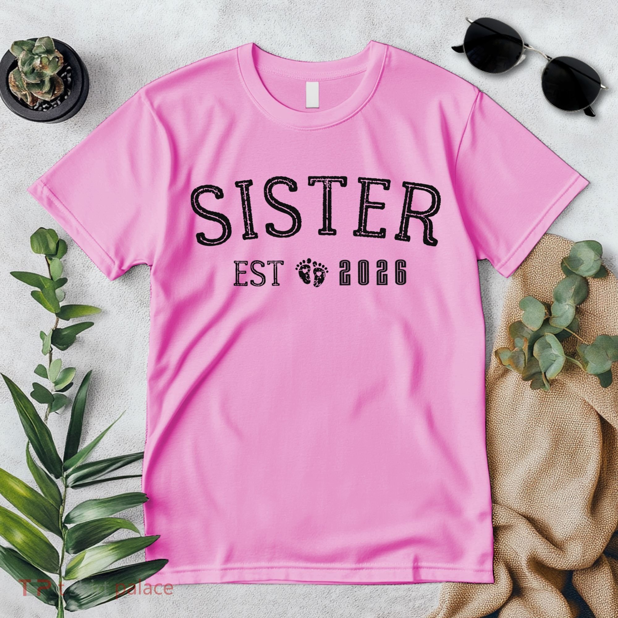 Sister EST 2026 Premium T-Shirt