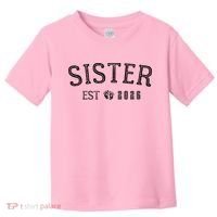 Sister EST 2026 Toddler T-Shirt thumb 0