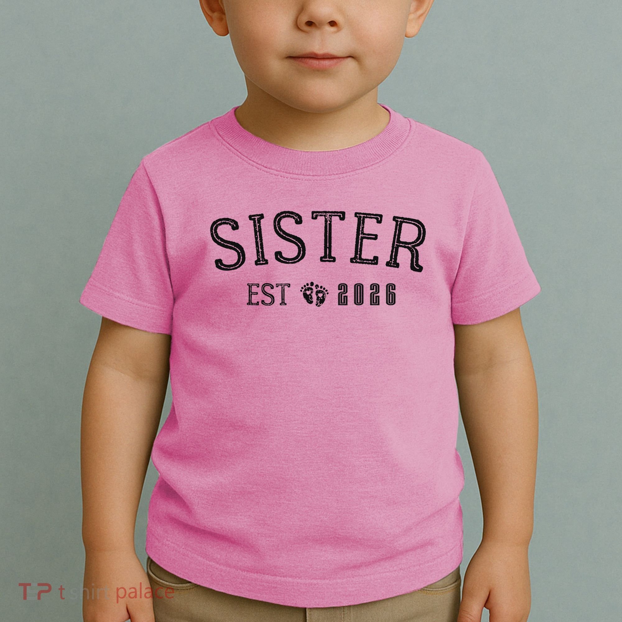 Sister EST 2026 Toddler T-Shirt