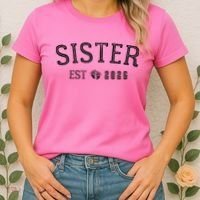 Sister EST 2026 Women's T-Shirt thumb 2