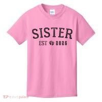 Sister EST 2026 Kids T-Shirt thumb 0