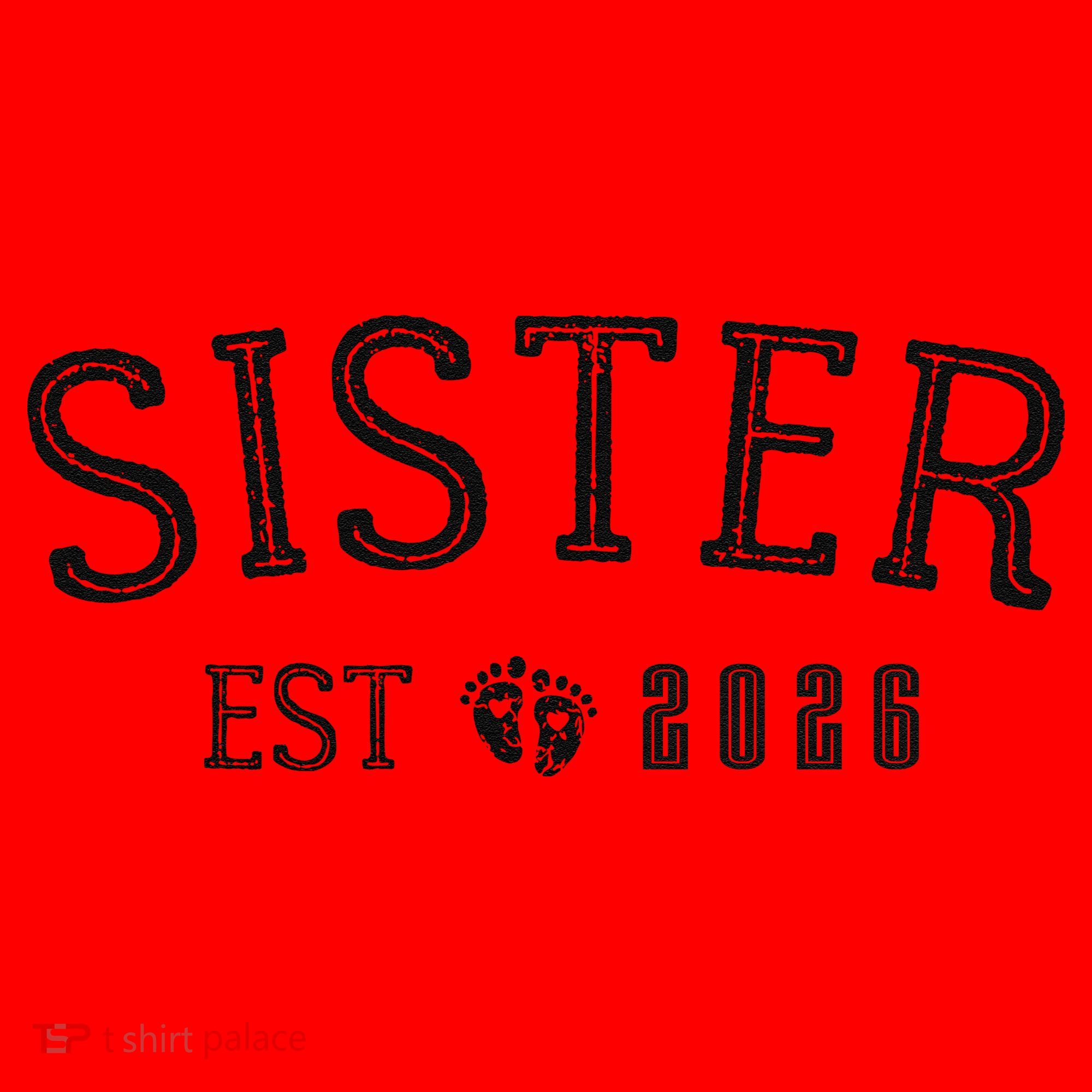 Sister EST 2026 Santa Hat