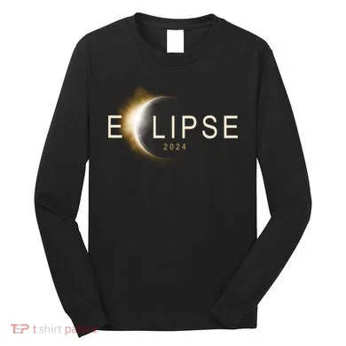 Solar Eclipse 2024 Long Sleeve Shirt