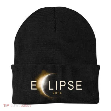 Solar Eclipse 2024 Beanie