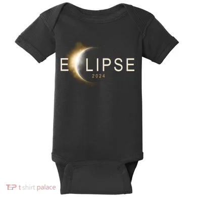 Solar Eclipse 2024 Baby Bodysuit