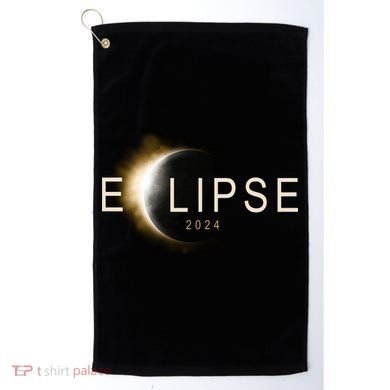 Solar Eclipse 2024 Golf Towel
