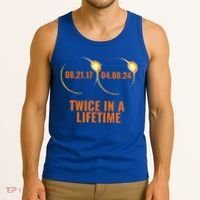 Solar Eclipse 2024 Twice In A Lifetime Solar Eclipse Tank Top thumb 3