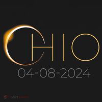 Solar Eclipse 2024 State Ohio Total Solar Eclipse Hoodie thumb 2