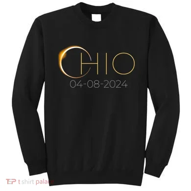 Solar Eclipse 2024 State Ohio Total Solar Eclipse Sweatshirt