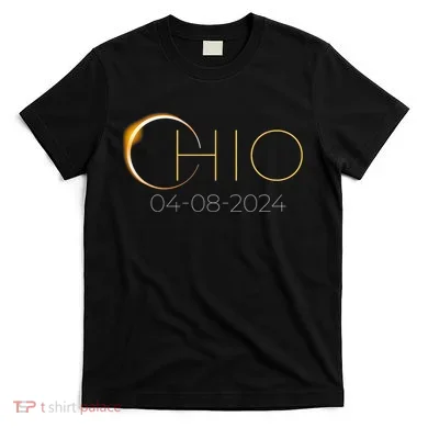 Solar Eclipse 2024 State Ohio Total Solar Eclipse T-Shirt