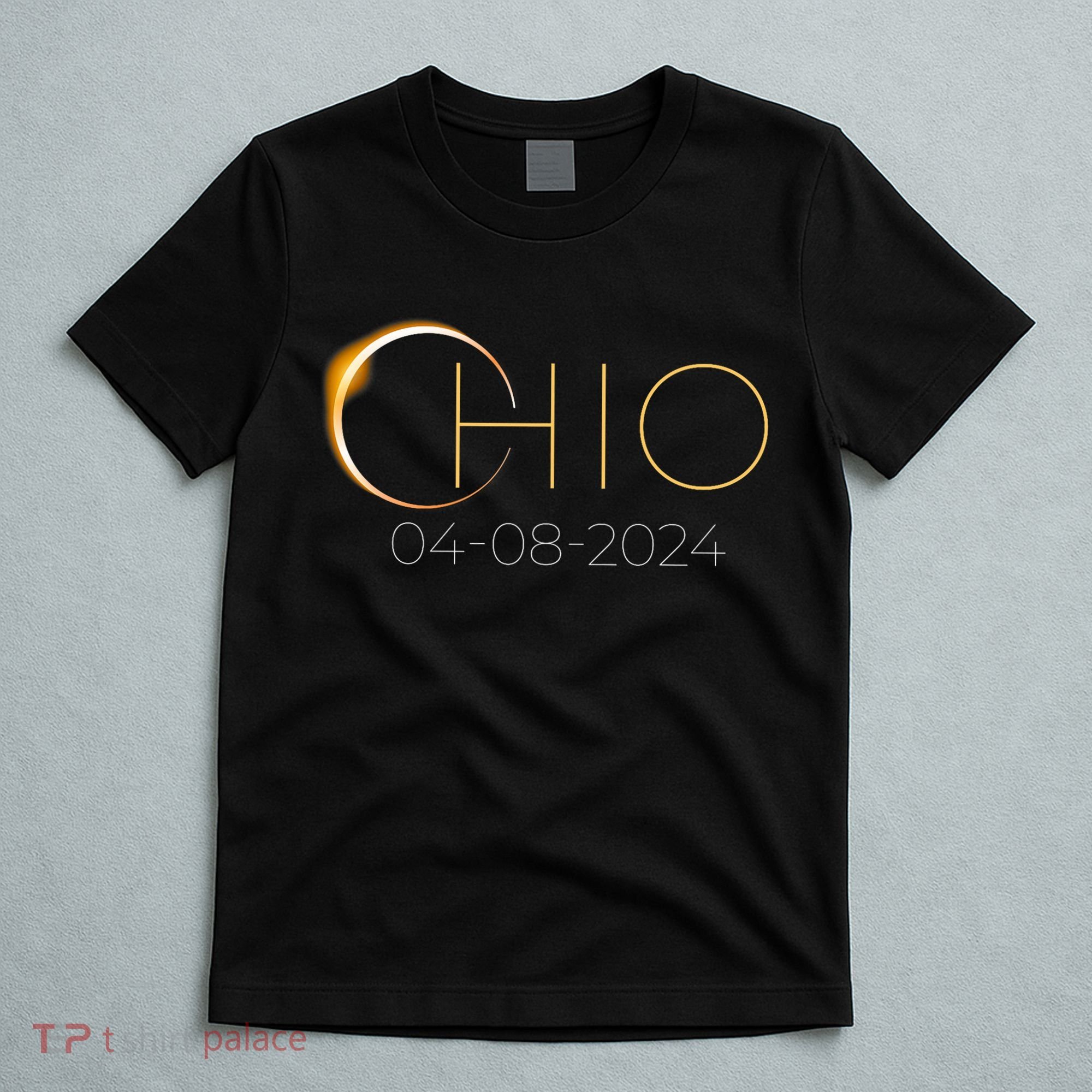 Solar Eclipse 2024 State Ohio Total Solar Eclipse T-Shirt