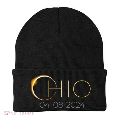 Solar Eclipse 2024 State Ohio Total Solar Eclipse Beanie