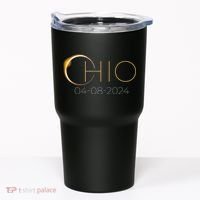 Solar Eclipse 2024 State Ohio Total Solar Eclipse Tumbler thumb 0