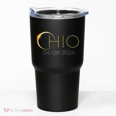 Solar Eclipse 2024 State Ohio Total Solar Eclipse Tumbler