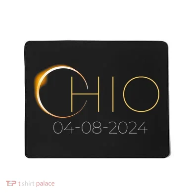 Solar Eclipse 2024 State Ohio Total Solar Eclipse Mousepad