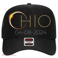 Solar Eclipse 2024 State Ohio Total Solar Eclipse Hat thumb 0