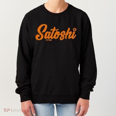 Satoshi Est 2009 Cryptocurrency Women's Sweatshirt