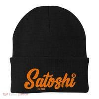 Satoshi Est 2009 Cryptocurrency Beanie thumb 0