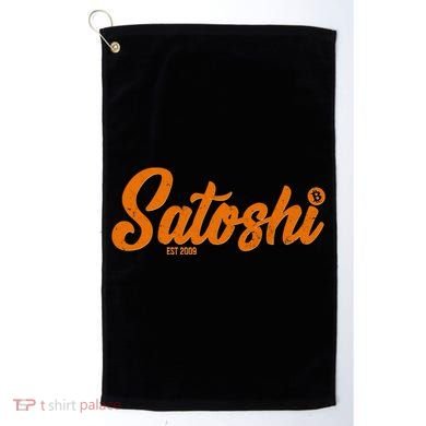 Satoshi Est 2009 Cryptocurrency Golf Towel