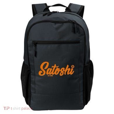 Satoshi Est 2009 Cryptocurrency Backpack