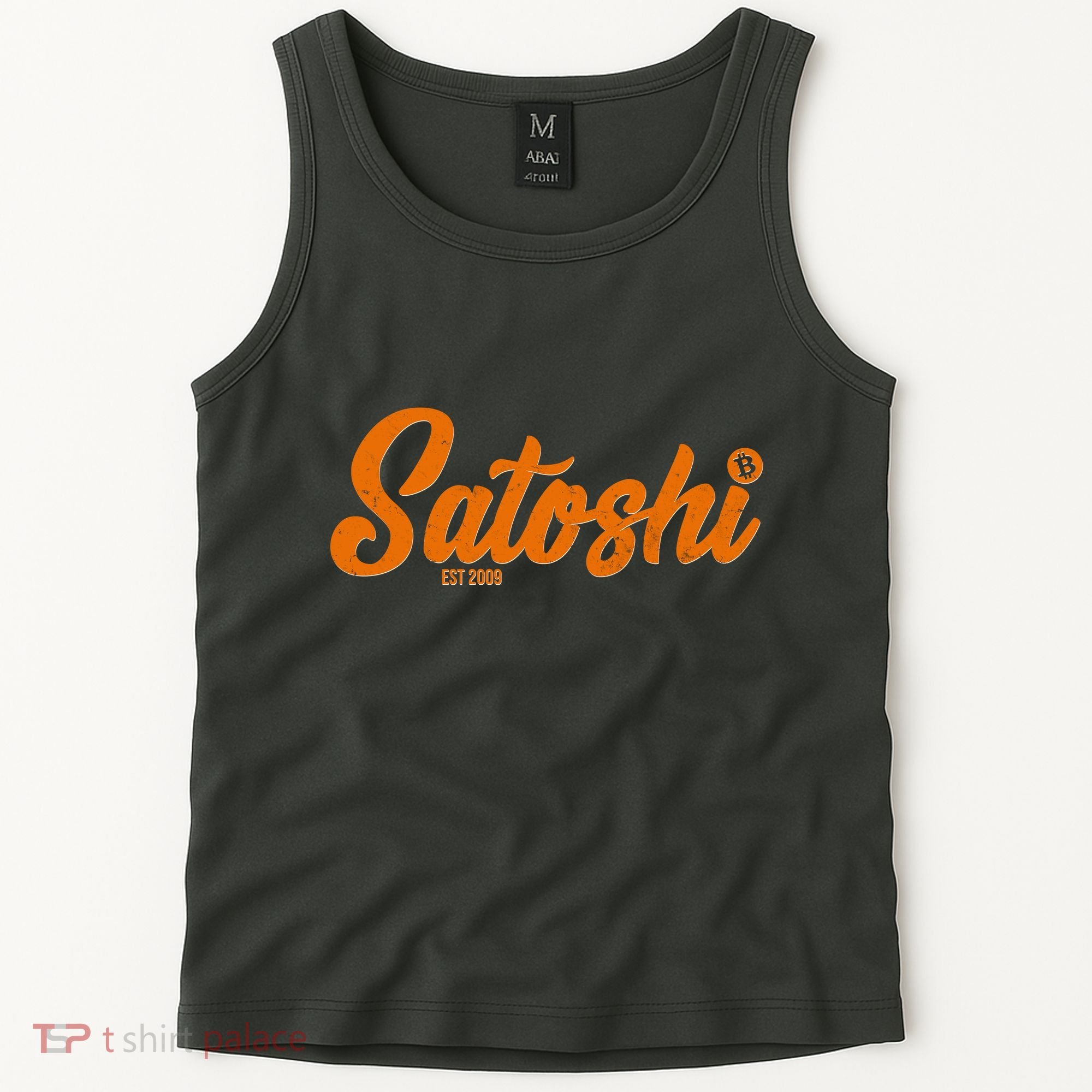 Satoshi Est 2009 Cryptocurrency Tank Top