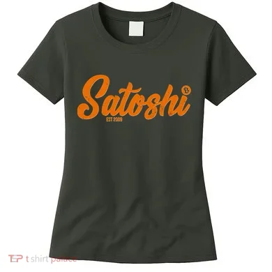 Satoshi Est 2009 Cryptocurrency Women's T-Shirt