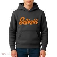 Satoshi Est 2009 Cryptocurrency Kids Hoodie thumb 4