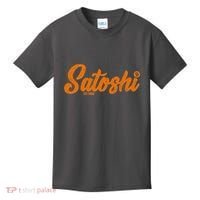 Satoshi Est 2009 Cryptocurrency Kids T-Shirt thumb 0