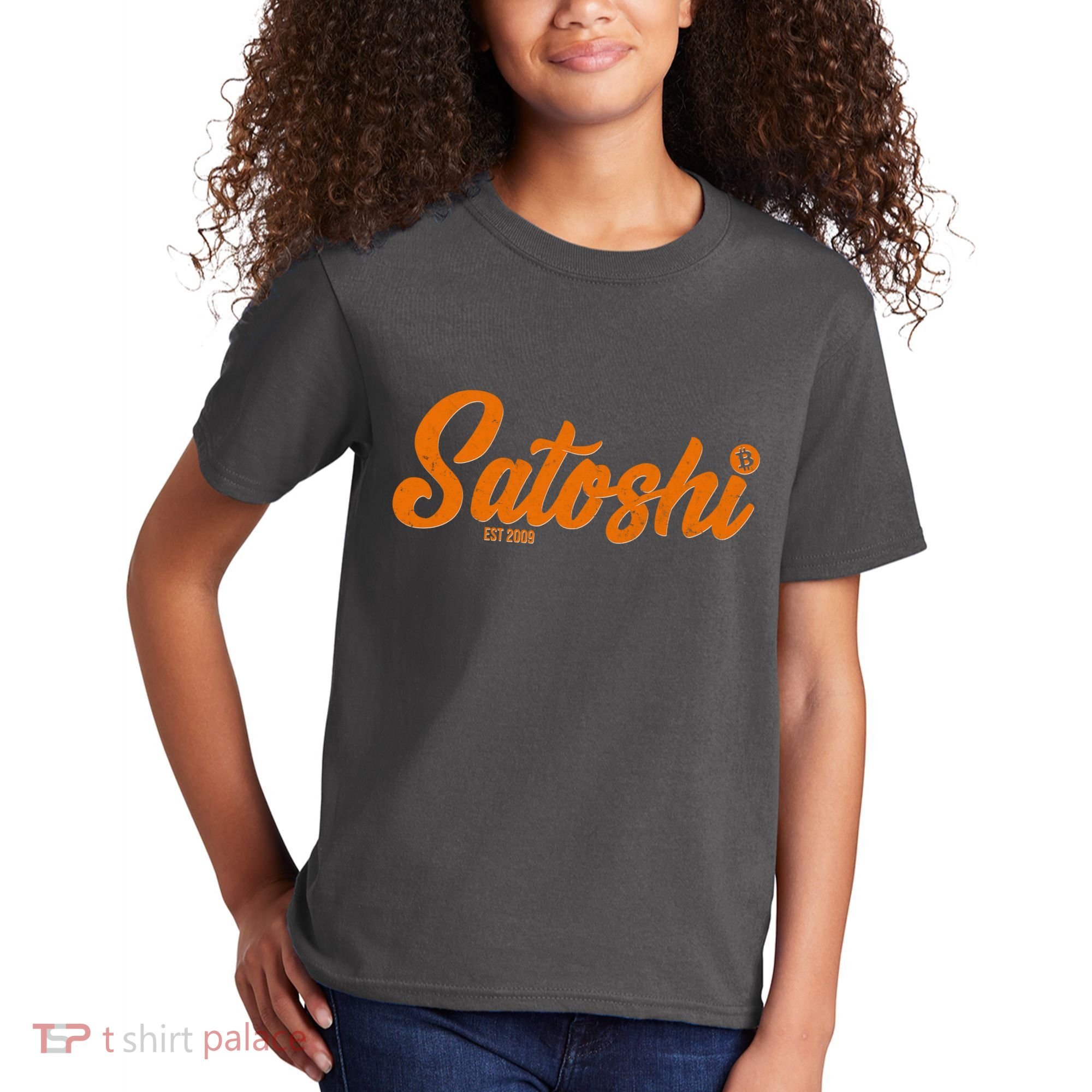 Satoshi Est 2009 Cryptocurrency Kids T-Shirt
