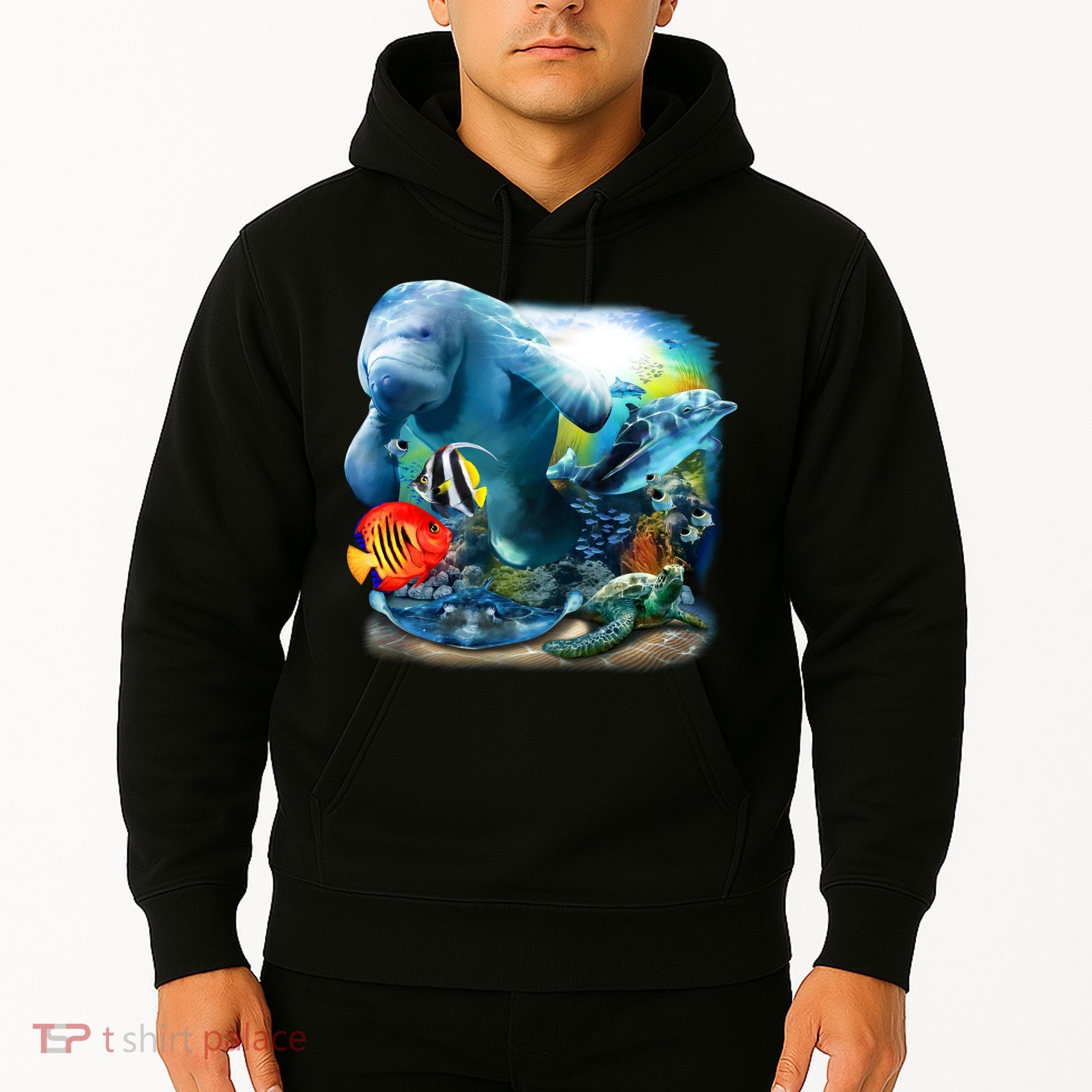 Sea Life - Classic Collage Hoodie