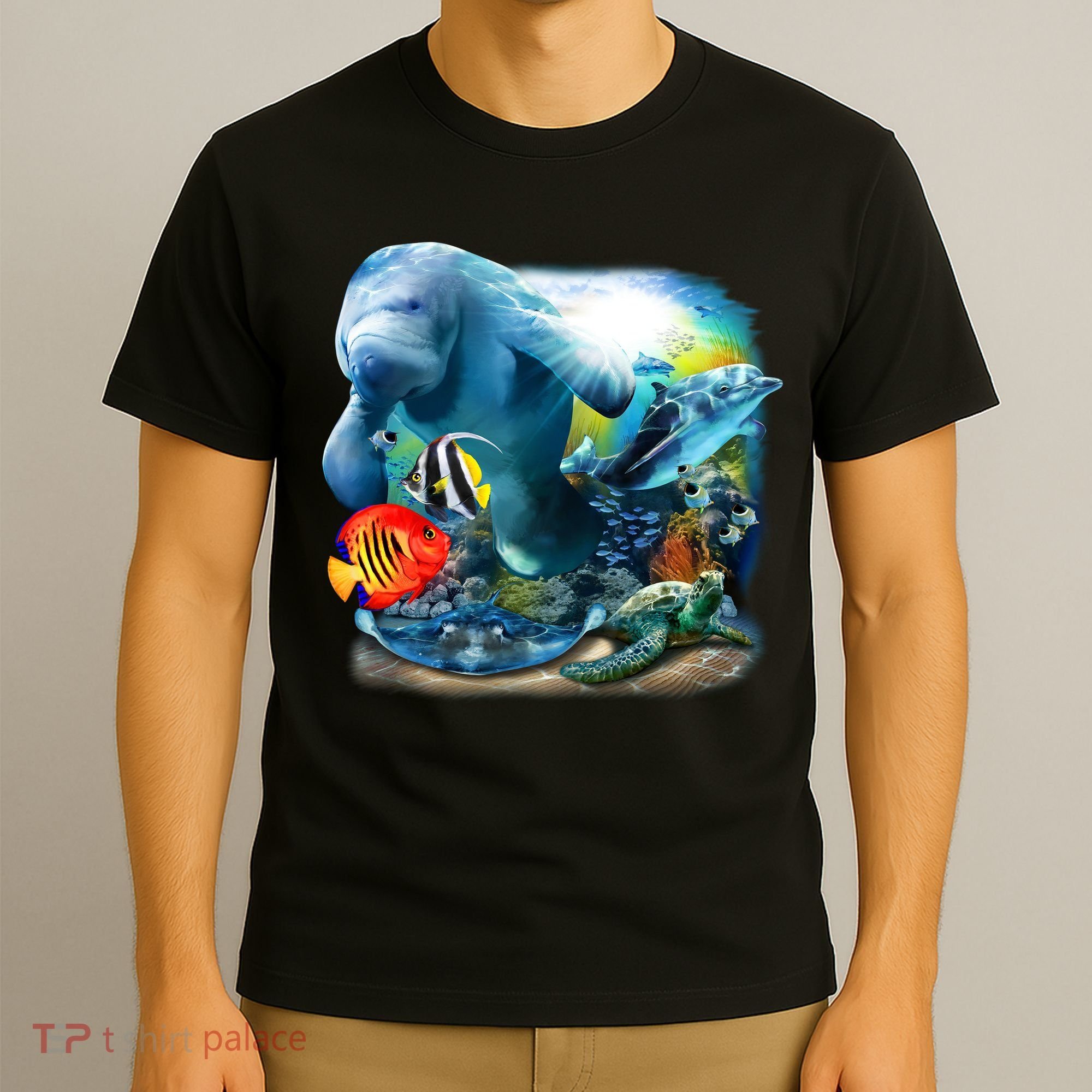 Sea Life - Classic Collage T-Shirt