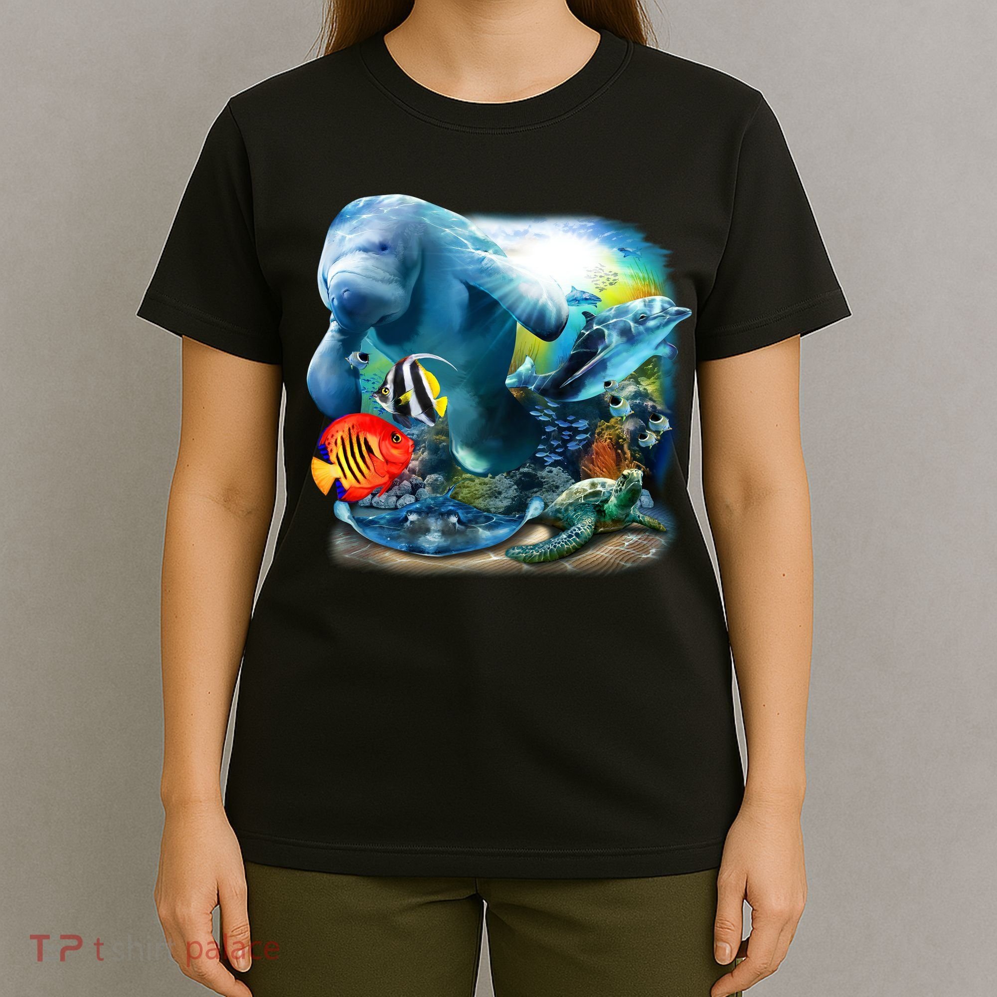 Sea Life - Classic Collage T-Shirt