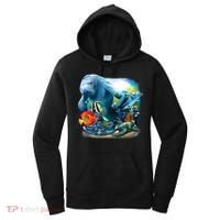 Sea Life - Classic Collage Women's Hoodie thumb 0